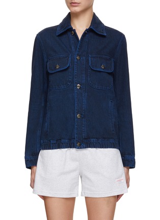 Main View - Click To Enlarge - MISSONI - Logo Stitching Jacket