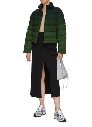 Figure View - Click To Enlarge - MISSONI - High Neck Puffer Jacket