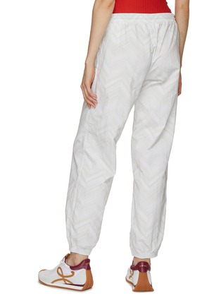 Back View - Click To Enlarge - MISSONI - Logo Embroidery Jogger Pants