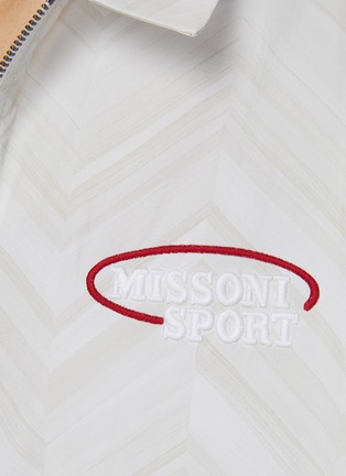  - MISSONI - Logo Embroidery Windbreaker Jacket