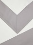 Detail View - Click To Enlarge - FRETTE - Bold Queen Size Duvet Set — Milk/Slate Grey