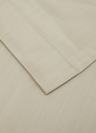 Detail View - Click To Enlarge - FRETTE - Naturalismo King Size Duvet Cover — Ecru