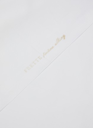 Detail View - Click To Enlarge - FRETTE - Cotone King Size Bottom Sheet — White