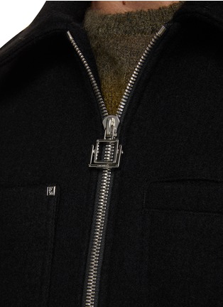  - WOOYOUNGMI - Belted Zip Up Jacket
