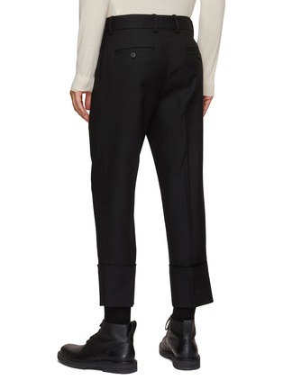 Back View - Click To Enlarge - WOOYOUNGMI - Straight Leg Cuffed Pants