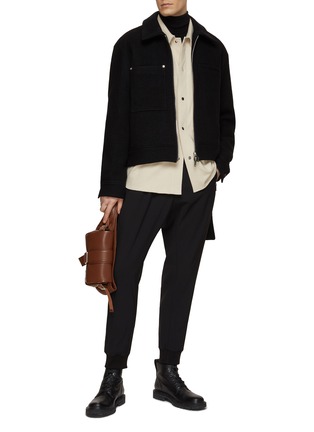 Figure View - Click To Enlarge - WOOYOUNGMI - Oversized Shirt Jacket