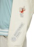  - WOOYOUNGMI - Volcano Embroidered Patchwork Varsity Jacket