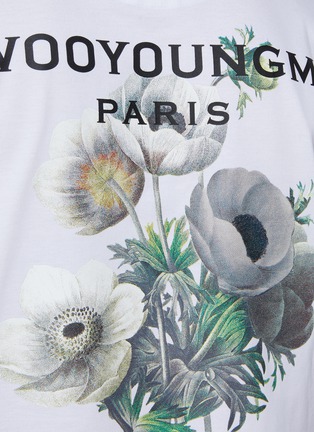  - WOOYOUNGMI - Flower Graphic Print T-Shirt