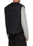 Back View - Click To Enlarge - WOOYOUNGMI - Zip Up Quilted Vest