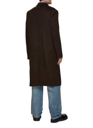 Back View - Click To Enlarge - WOOYOUNGMI - Double Breasted Peak Lapel Coat