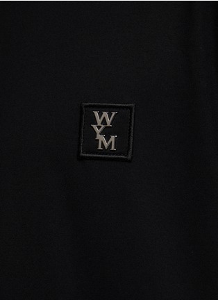 - WOOYOUNGMI - Metallic Logo T-Shirt