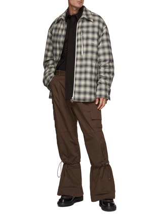 Figure View - Click To Enlarge - WOOYOUNGMI - Double Layer Cargo Pants