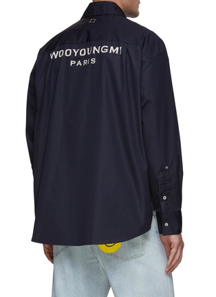Back View - Click To Enlarge - WOOYOUNGMI - Logo Printed Back Shirt