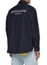 Back View - Click To Enlarge - WOOYOUNGMI - Logo Printed Back Shirt