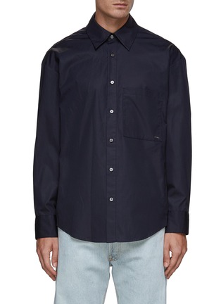 Main View - Click To Enlarge - WOOYOUNGMI - Logo Printed Back Shirt