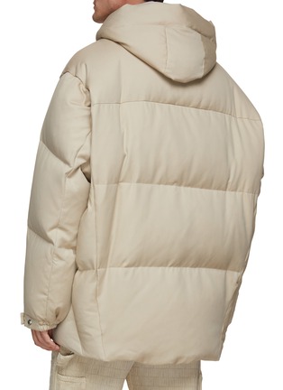 Back View - Click To Enlarge - WOOYOUNGMI - Hooded Puffer Jacket