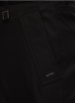  - WOOYOUNGMI - Flat Front Cargo Pants