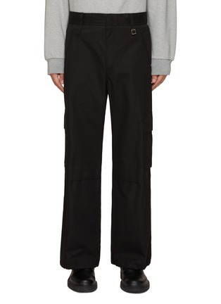 Main View - Click To Enlarge - WOOYOUNGMI - Flat Front Cargo Pants