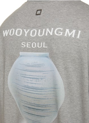  - WOOYOUNGMI - Vase Logo Print Sweatshirt