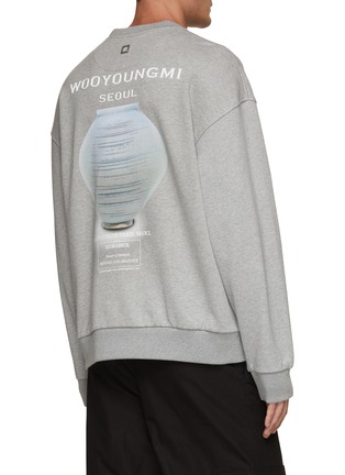 Back View - Click To Enlarge - WOOYOUNGMI - Vase Logo Print Sweatshirt