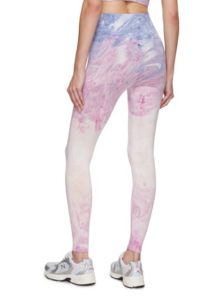 Back View - Click To Enlarge - ELECTRIC & ROSE - Sunset Marble Leggings