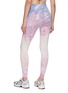 Back View - Click To Enlarge - ELECTRIC & ROSE - Sunset Marble Leggings