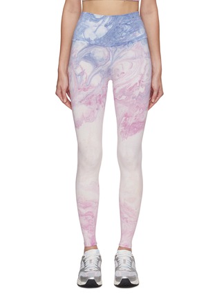 Main View - Click To Enlarge - ELECTRIC & ROSE - Sunset Marble Leggings