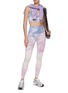 Figure View - Click To Enlarge - ELECTRIC & ROSE - Sunset Marble Leggings