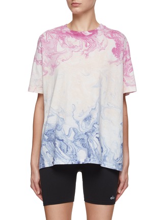 Main View - Click To Enlarge - ELECTRIC & ROSE - Marble T-Shirt