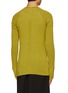 Back View - Click To Enlarge - RICK OWENS  - Contrast Centre Line Sweater