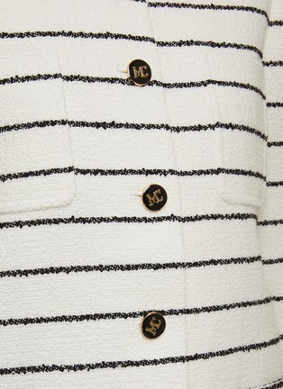  - MO&CO. - Striped Bouclé Jacket