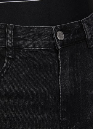  - MO&CO. - Double Waistband Wide Leg Jeans