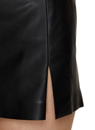  - MO&CO. - Faux Leather Skort
