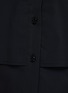 - MO&CO. - Layered Cropped Shirt