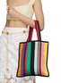 Figure View - Click To Enlarge - CLARE V. - Ribbon Tote Bag