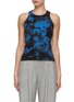 Main View - Click To Enlarge - ELECTRIC & ROSE - Sinclair Ribbed Tank Top