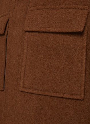  - RE: BY MAISON SANS TITRE - Raglan Sleeves Cropped Tweed Jacket