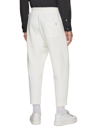 Back View - Click To Enlarge - RE: BY MAISON SANS TITRE - Tapered Leg Cropped Sweatpants