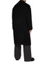 Back View - Click To Enlarge - RE: BY MAISON SANS TITRE - Detachable Collar Long Double Breasted Coat