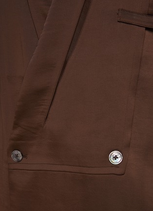  - RE: BY MAISON SANS TITRE - Geometric Split Shirt