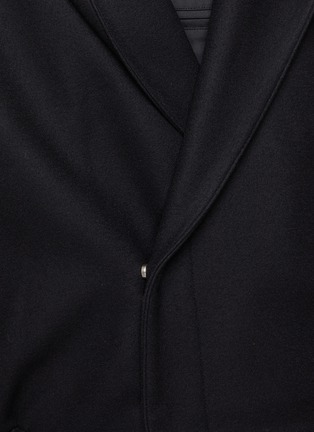 - RE: BY MAISON SANS TITRE - Detachable Strap Hooded Tweed Cropped Jacket