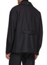 Back View - Click To Enlarge - RE: BY MAISON SANS TITRE - Detachable Strap Double Breasted Dropped Shoulder Blazer