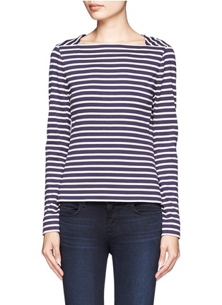Main View - Click To Enlarge - TORY BURCH - Eden sailor striped top