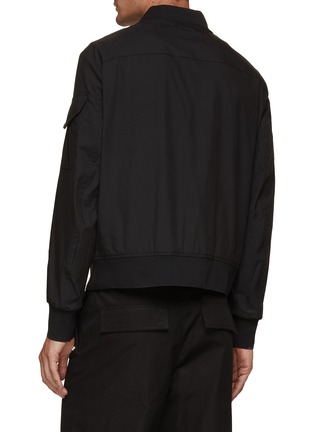 Back View - Click To Enlarge - NEIL BARRETT - Sleeve Pocket Bomber Jacket