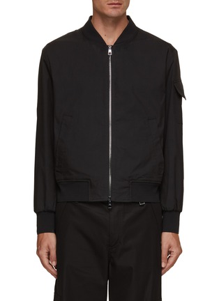 Main View - Click To Enlarge - NEIL BARRETT - Sleeve Pocket Bomber Jacket