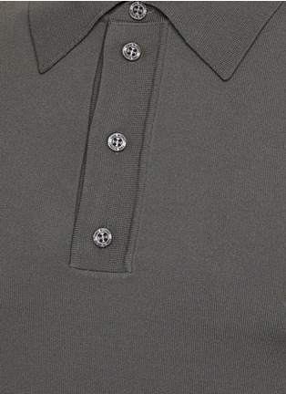  - NEIL BARRETT - Slim Fit Knit Polo Shirt