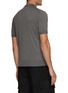 Back View - Click To Enlarge - NEIL BARRETT - Slim Fit Knit Polo Shirt