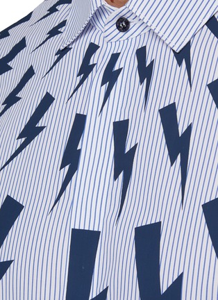  - NEIL BARRETT - Thunderbolt Motif Loose Fit Shirt