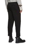 Back View - Click To Enlarge - NEIL BARRETT - Elastic Waistband Cropped Cuffed Pants