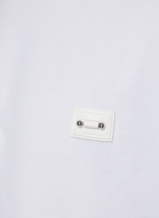  - NEIL BARRETT - Relaxed Fit Pierced Nipple T-Shirt